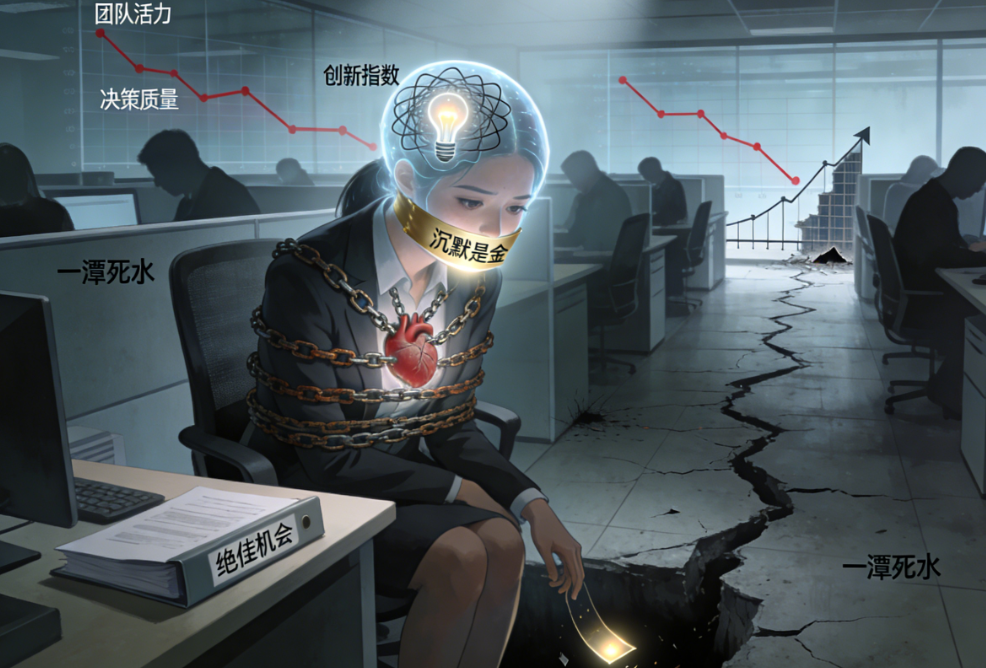 沉默，正在悄悄淘汰你：从“不敢说”到“勇敢说”，打破自我设限